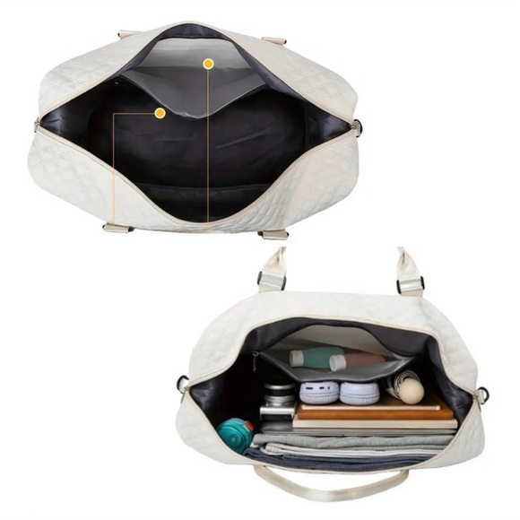 Large Lightweight Water Resistant Travel Zipper Duffel Luggage Bag, NWOT - Picture 15 of 17